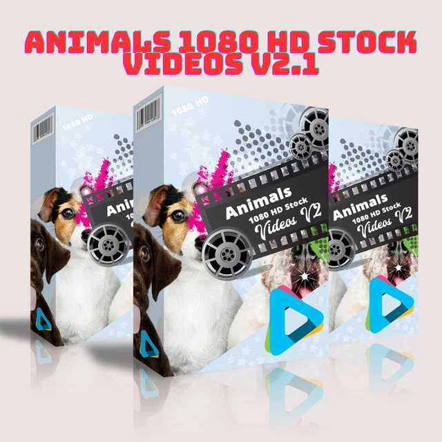 Animals 1080 HD Stock Videos V2.1