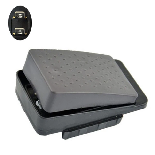Interruptor de reinicio de pedal de larga duración control ruedas 2 pies acelerador accesorios