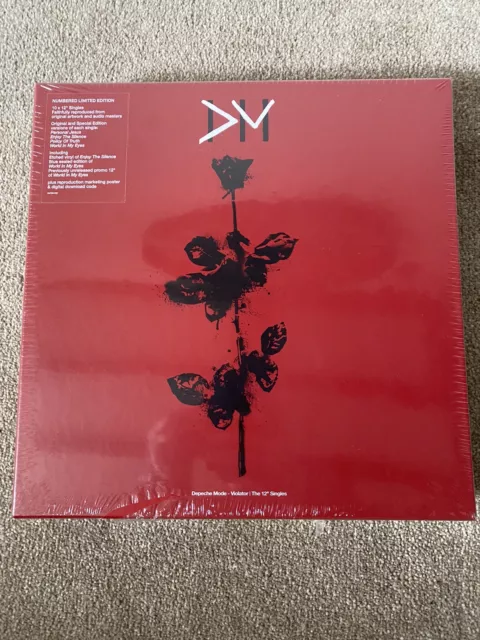 DEPECHE MODE - VIOLATOR - THE SINGLES - 10 x 12" VINYL BOX SET - NEW + SEALED !