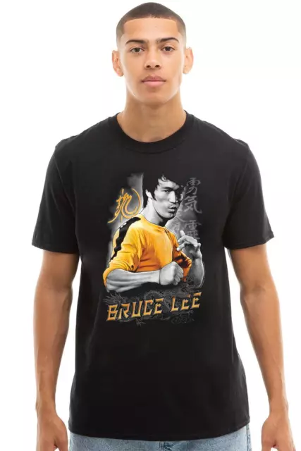 Bruce Lee Mens T-shirt Fist Of Fury Top Tee S-2XL Official
