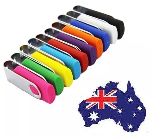 AUS - 10Pcs/Lot Flash Drive USB 2.0 Memory Stick Data Storage Thumb Pen U Disk