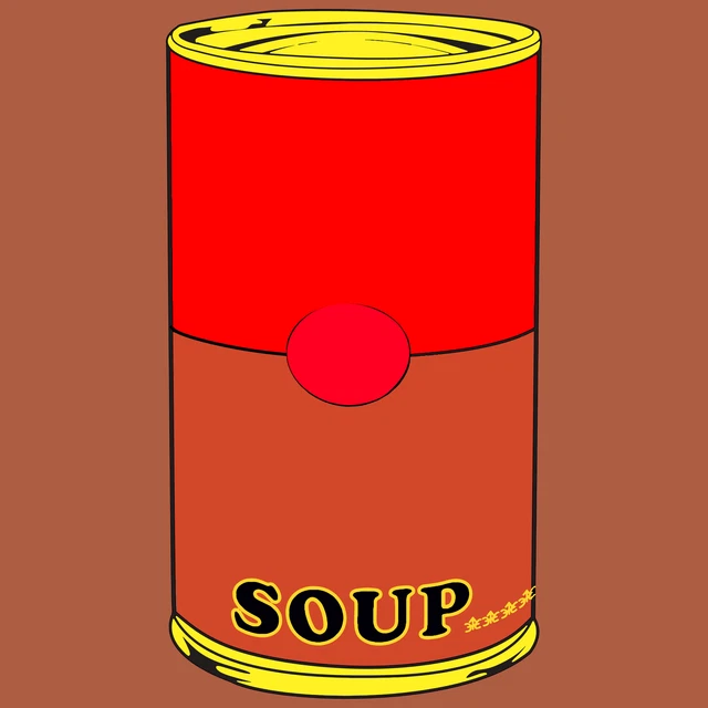 NFT ART ETHEREUM TOKEN CleverVision Art Labs Soup Can #11 out of 10000 Eth NFTs