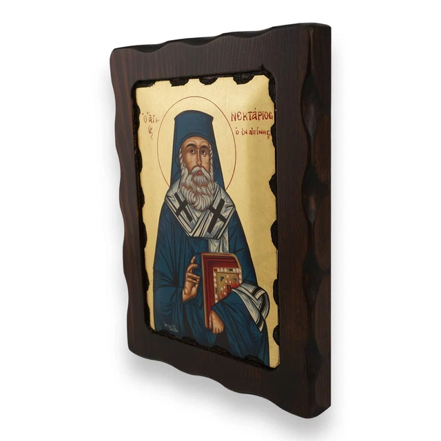 Icône de sainte Bernadette Soubirous, faite à la main, icône orthodoxe