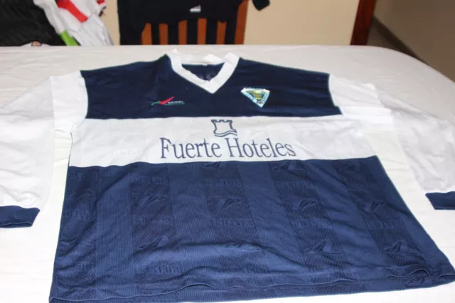 Camiseta Oficial Union  Deportiva Marbella Vintage Rieves  Talla Xl Dorsal Nº 10