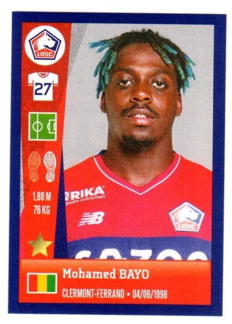 Elye Wahi No.111 Montpellier Laser Panini Score Ligue 1 - Rookie Card