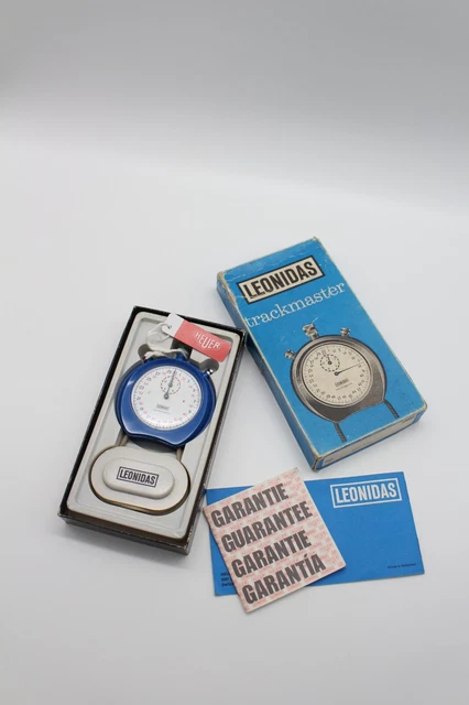 Cadran De Chronomètre Leonidas Trackmaster 8041 - Pièce Horlogère Vintage