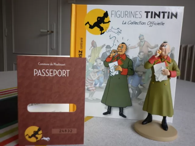 Figurine Tintin Collection Officielle - Le Colonel Sponsz contrarié N° 37