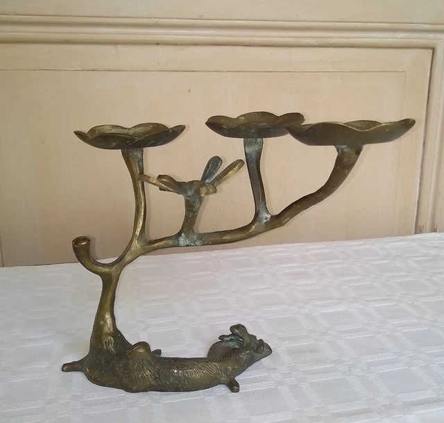 Fleur De Lis Living 3.94 inches L Bronze Wicca Celtic Triple Moon Fleur De Lis Living 3.94 inches L Bronze Wicca Celtic Triple Moon