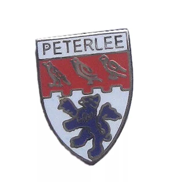 Peterlee Quality Enamel Lapel Pin Badge