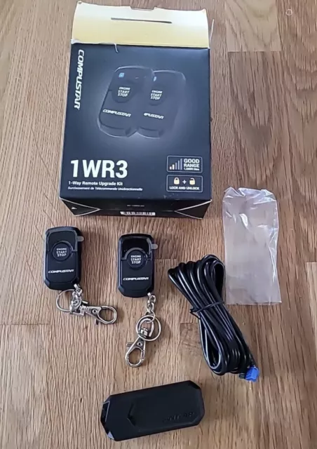 Compustar Prime RF-1WR3-AP 1-Way 1500-FT Remote Upgrade Kit - New Design Case