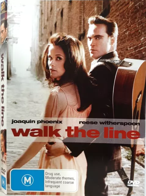 WALK THE LINE - Joaquin Phoenix, Reese Witherspoon - DVD