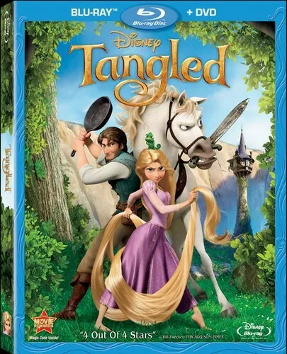 Tangled (Blu-ray, 2010)