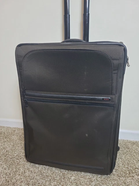 Preowned Tumi 24" Upright Wheeled Expandable Brown Suitcase 22024B4 Luggage 3