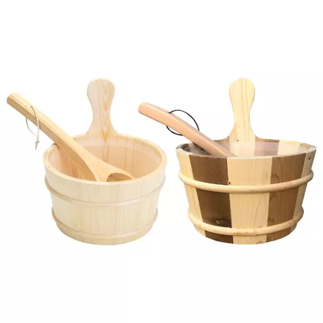 Accessoire de SPA de grande capacité de baril de sauna en bois de 4L pour la