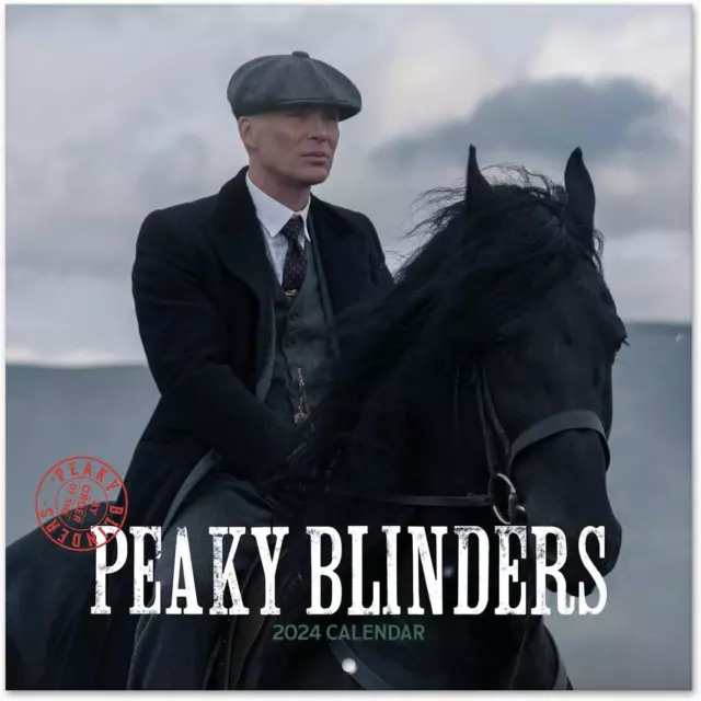 PEAKY BLINDERS WALL Calendar 2024 12" X 12" 12 Month Planner Square