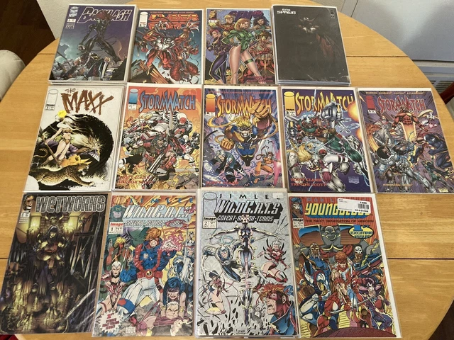 Image Comics Lot - Youngblood, WildC.A.T.S, StormWatch, Gen 13, Spawn, Prophet