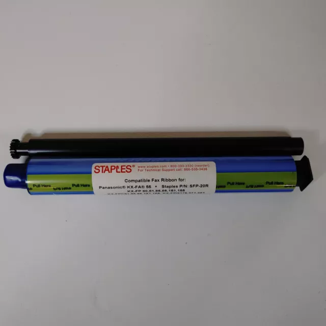 STAPLES Fax Ribbon SFP-20R for Panasonic KX FA55 1 Pack