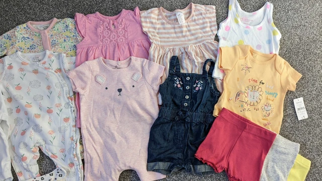 Baby Girls Bundle Of Summer Clothes Age 0-3 Months 2