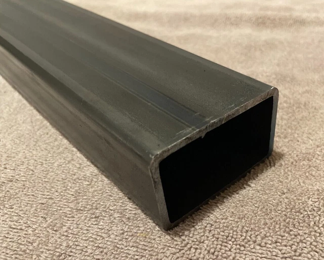 1-1/2" x 2-1/2" x 1/8" WALL RECTANGLE STEEL TUBE 12" LENGTH