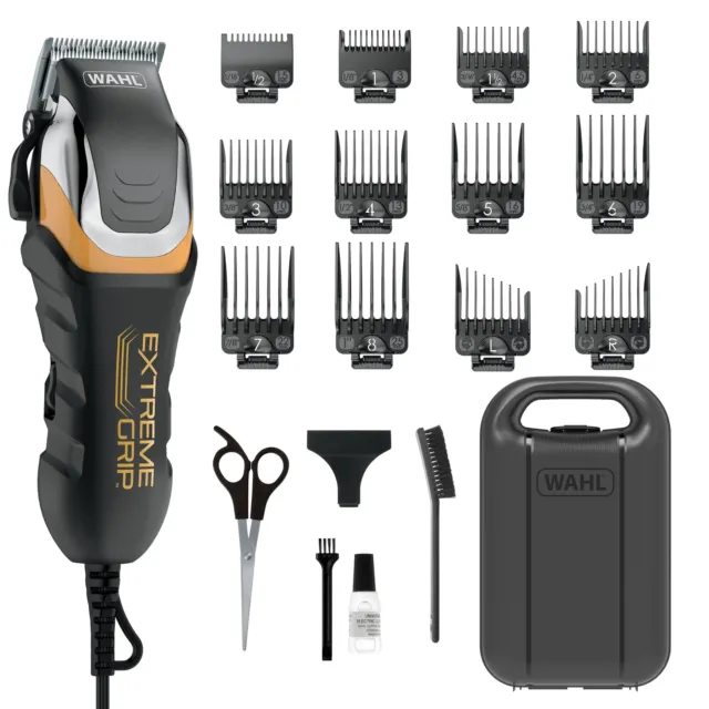 Extreme Grip Pro Corded Hair Clipper for Men or Women, Rugged,