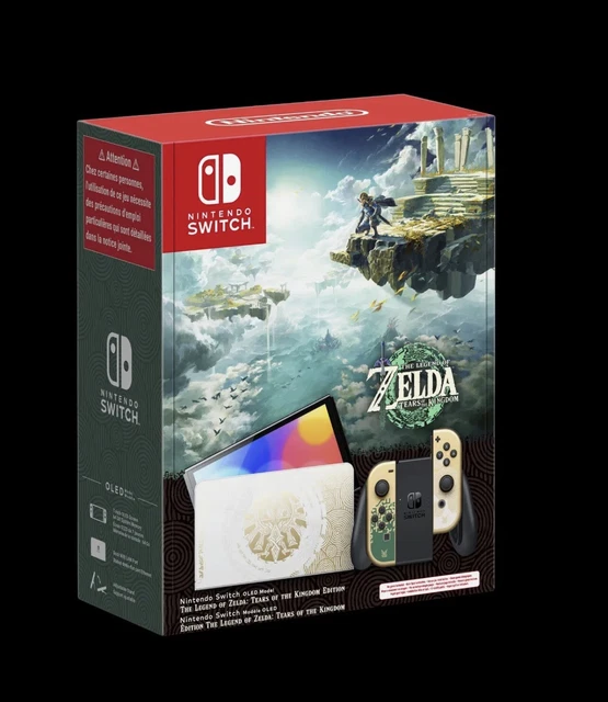CONSOLE NINTENDO SWITCH OLED Collector Legend Zelda Tears Of The Kingdom Edition EUR 469,99 CONSOLE NINTENDO SWITCH OLED Collector Legend Zelda Tears Of The Kingdom Edition EUR 469,99