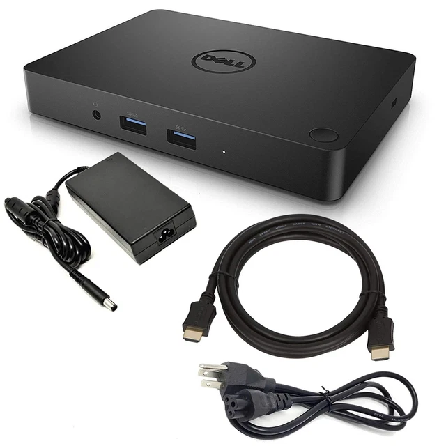 DELL WD15 K17A USBC Docking Station K17A001 Dock 130W AC Adapter 5FDDV
