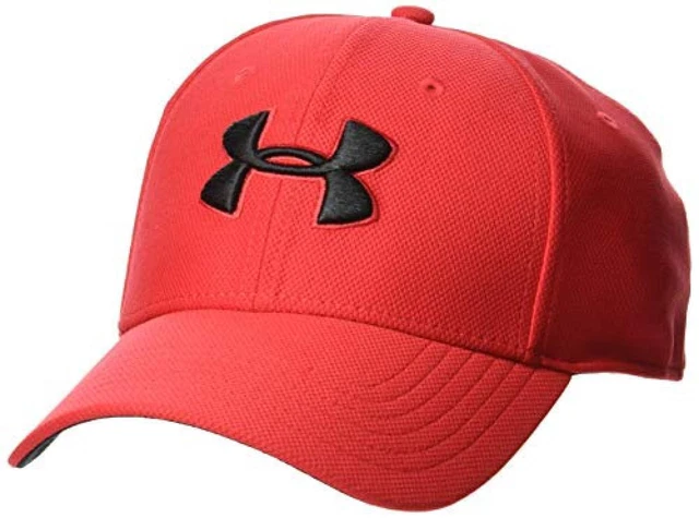 (TG. Large / X-Large) Under Armour Men'S Blitzing 3.0 Cap, Berretto Uomo, Rosso