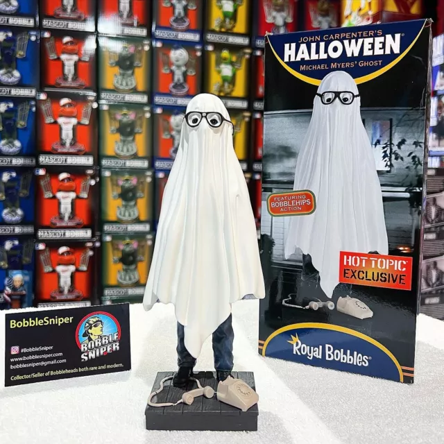 MICHAEL MYERS Halloween "Ghost Sheet" Exclusive Royal Bobbles Bobblehead