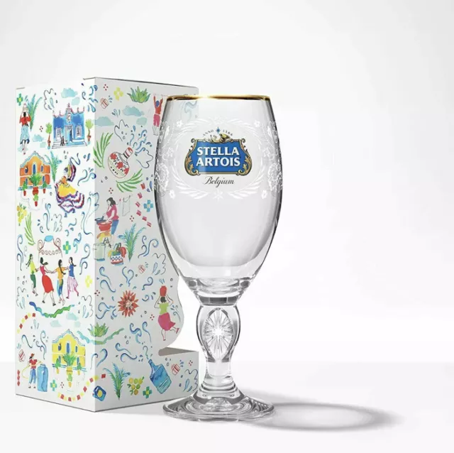 Stella Artois Better World 2019 Limited Edition Mexico Chalice-NEW