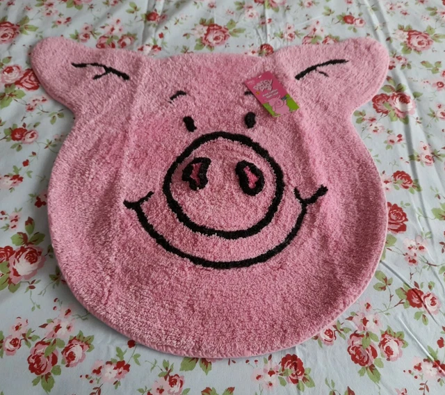 MARKS & SPENCER Pink Percy Pig Bath Mat BNWT £11.00 PicClick UK