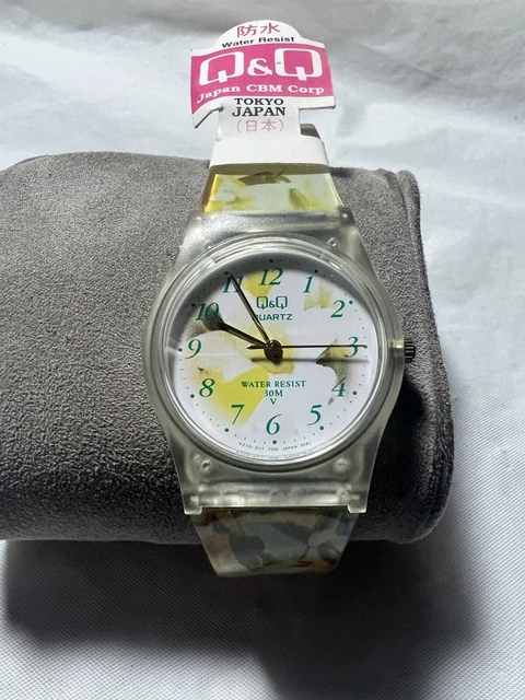 Q&q quartz deals water resist 30m