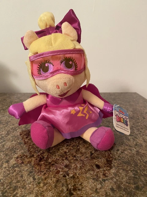Disney Muppet Babies Miss Piggy Super Fabulous Stuffed Animal Plush 3