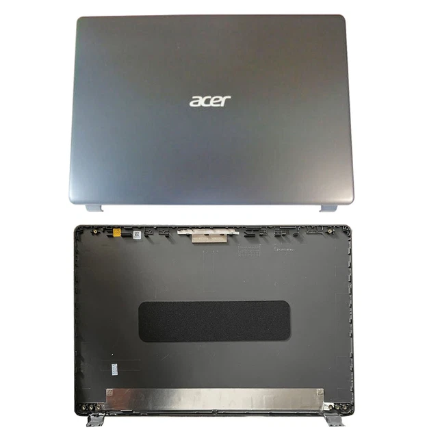 New Gray Back Cover, Front Bezel & Hinge Set For Acer Aspire A315-42, A315-54, A315-56 Laptops