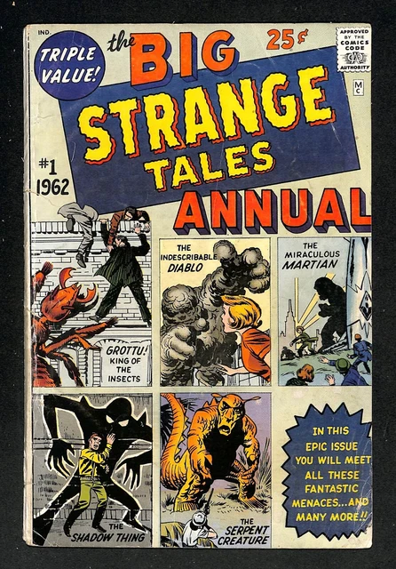 Strange Tales Annual #1 - 1st Marvel Annual - 1962 Kirby & Ditko Art (XO)-60