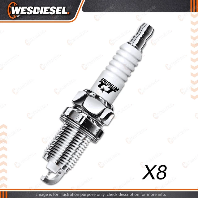 8 PCS DENSO Spark Plugs Reference NGK DF6H11B DILKAR6A11 ILKAR6C10