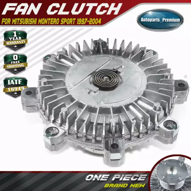 Radiator Fan Clutch for Mitsubishi Montero Sport 1997-2004 V6 3.5L V6 3.0L SOHC