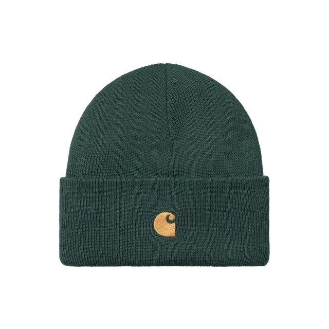 Carhartt WIP Chase Beanie - Discovery Green / Gold