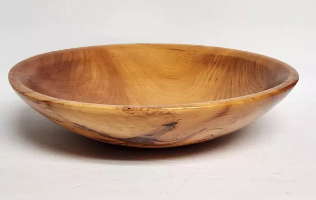 Parrish Wood Dough Bowl 10” Round  Vintage Farmhouse