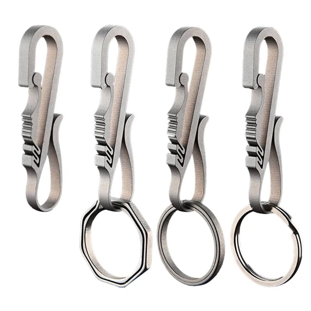 Alloy Carabiner Keys Clip Keychain Fast Keys Holder Buckle
