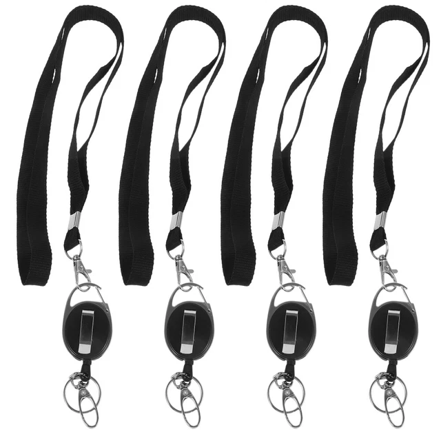 4 pz ID cordino distintivo corde sospese multifunzione facile da allacciare
