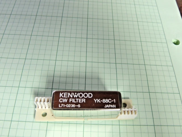KENWOOD CWフィルター YK-88C-1 Kenwood YK-88C-1 CW Filter for TS-940 Good Condition | eBay
