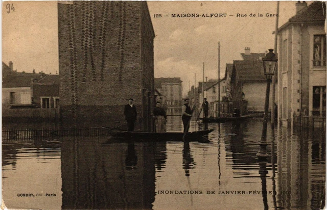 CPA Maisons-Alfort - Rue de la Gare (275194)
