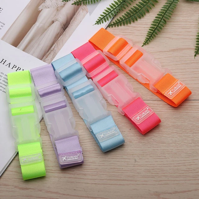 Travel Luggage Case Straps Suitcase Clip Protect Belt Adjustable Buckle Straps