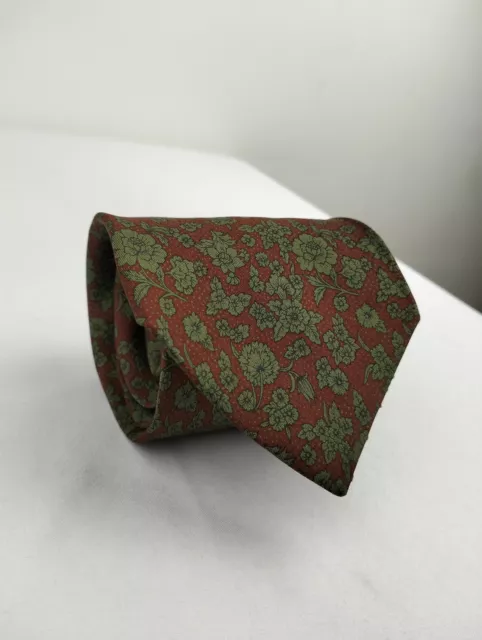 Cravatta Corbata Cravate Tie Trussardi Made in Italy 100% silk seta