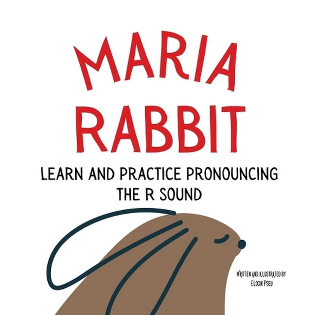 MARIA THE RABBIT Pronounce the Letter R An Early Reading Speech Excercise Book EUR 28,04