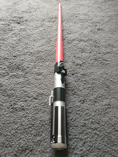 Star Wars Darth Vader Red Lightsaber 2015 Hasbro Cosplay Flick Out Official
