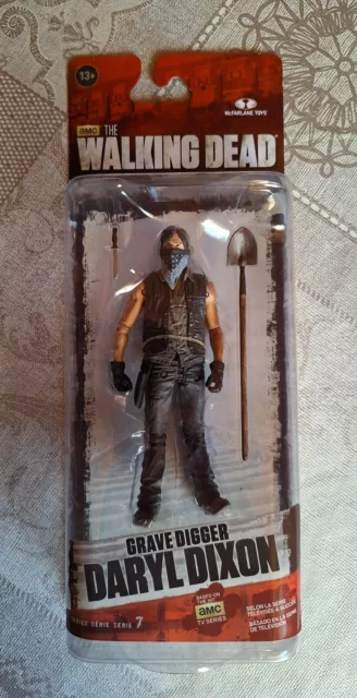 The Walking Dead Daryl Dixon Gravedigger 5" Actionfigur