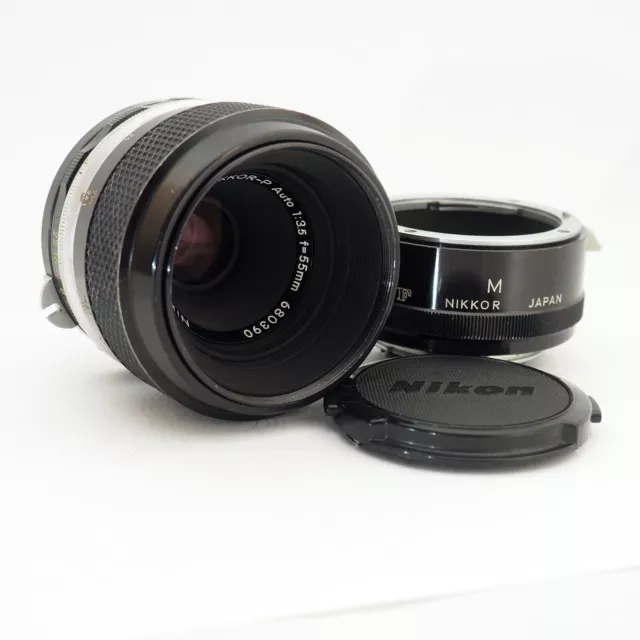 Nikon micro nikkor 55mm 1:3.5 M2 PK3