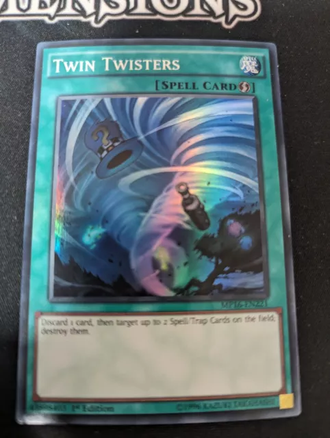 Yugioh - Twin Twisters - Super Rare - MP16-EN221 - 1st Ed - Mint