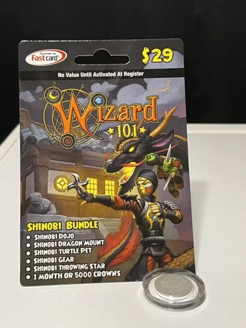$20 Wizard101 Game Code [Digital] KINGSISLE WIZARD 101 $20 DIGIT